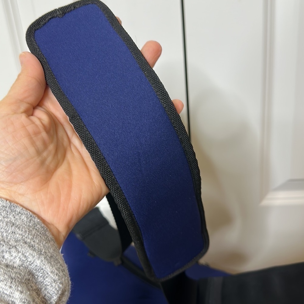 MIU MIU Navy Blue Neoprene Bag 1999-2000 Rare - Picture 8 of 15